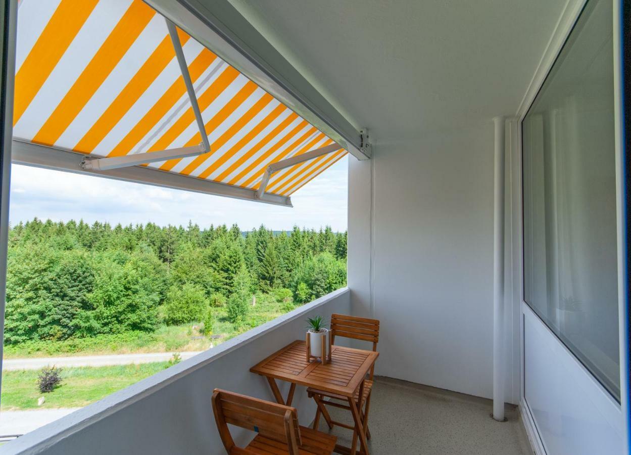 Modern & Schoner Landschaftsblick Apartment Goslar Exterior foto