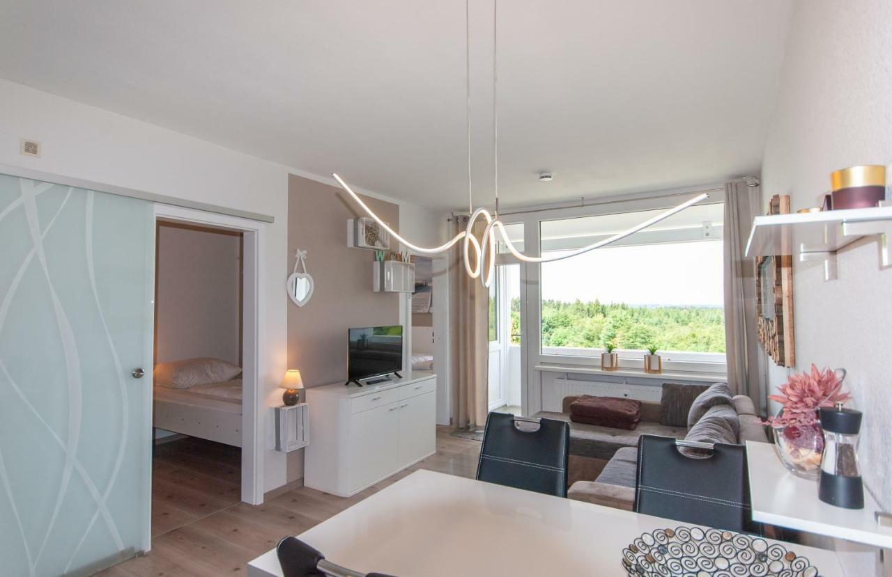 Modern & Schoner Landschaftsblick Apartment Goslar Exterior foto